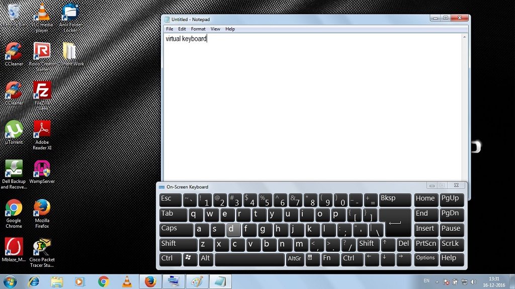 Virtual Keyboard